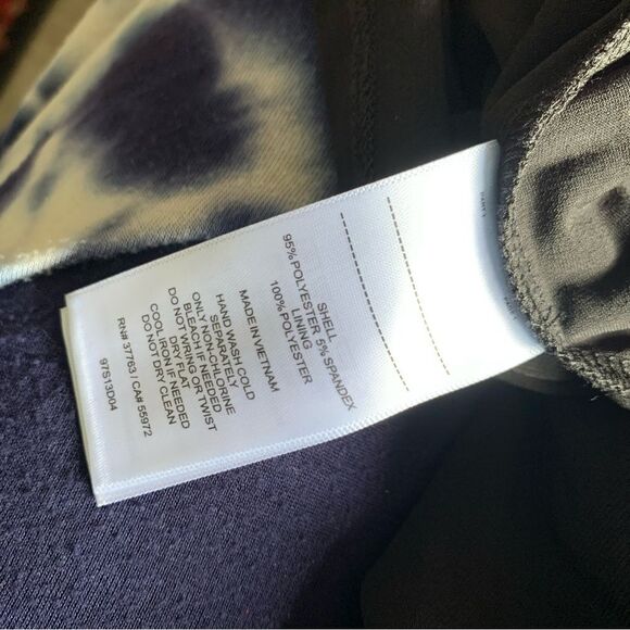 LAUNDRY BY SHELLI SEGAL HALTER  WIDE LEG JUMPSUIT BLACK 6 - Picture 9 of 10